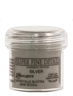 Ranger Super Fine Embossing Powder Silver